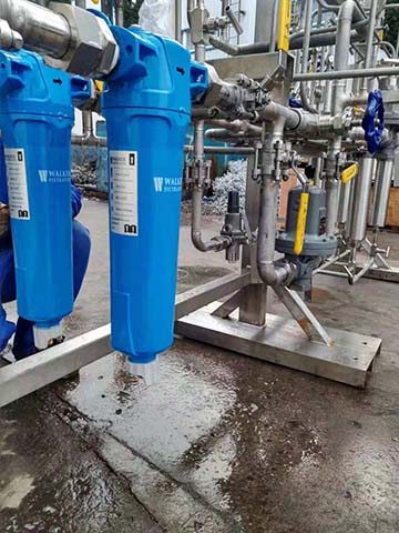 無油壓縮空氣經SRA除油壓縮空氣過濾器過濾可以得