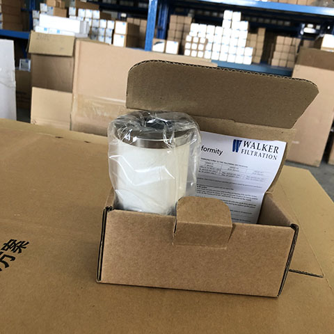 英國(guó)WALKER不銹鋼高壓過(guò)濾器濾芯HP710X1還有25μm、5μm、0.01μm和活性炭濾芯